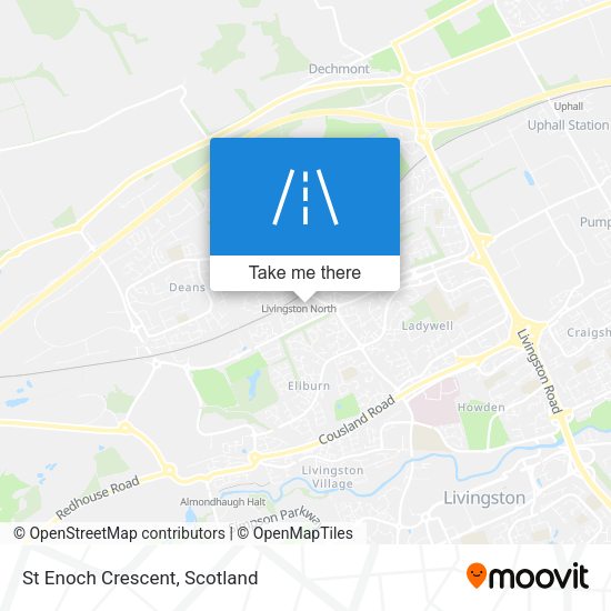 St Enoch Crescent map