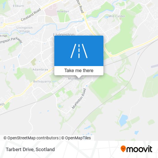 Tarbert Drive map