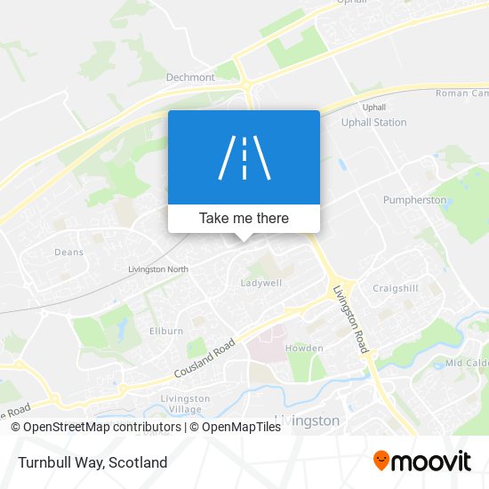 Turnbull Way map