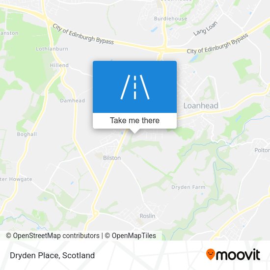 Dryden Place map