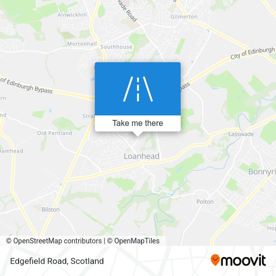 Edgefield Road map
