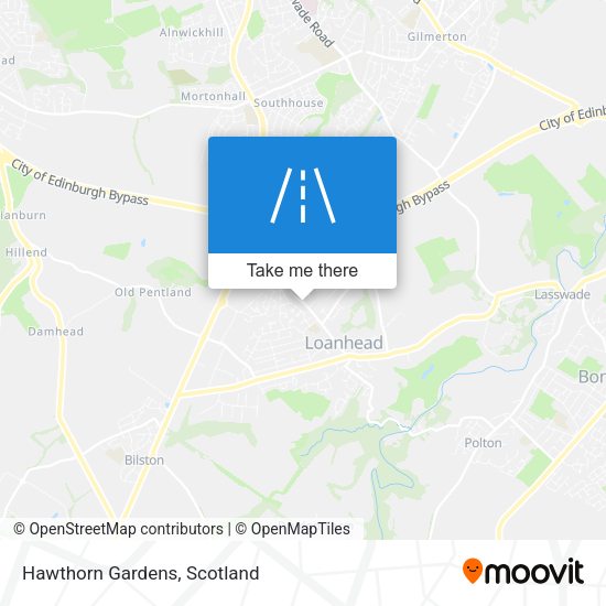 Hawthorn Gardens map