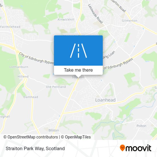 Straiton Park Way map