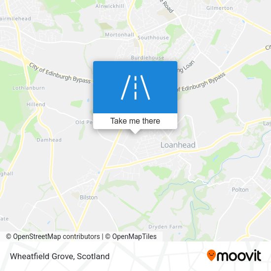 Wheatfield Grove map