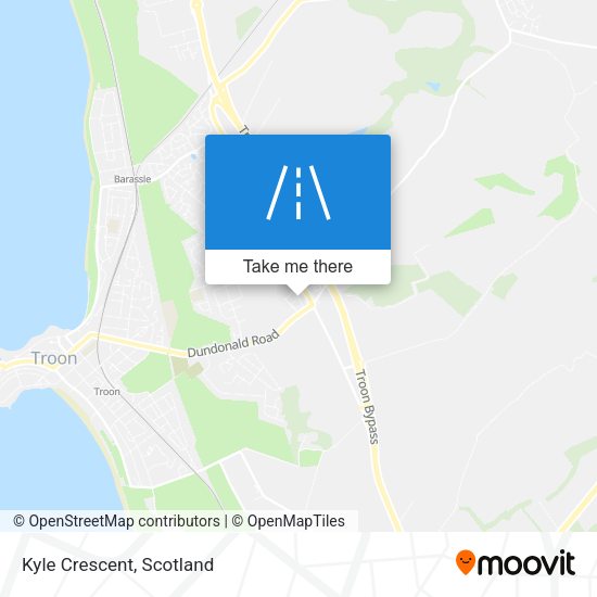 Kyle Crescent map