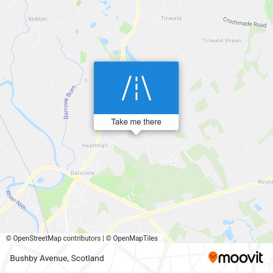 Bushby Avenue map