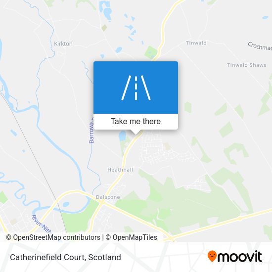 Catherinefield Court map