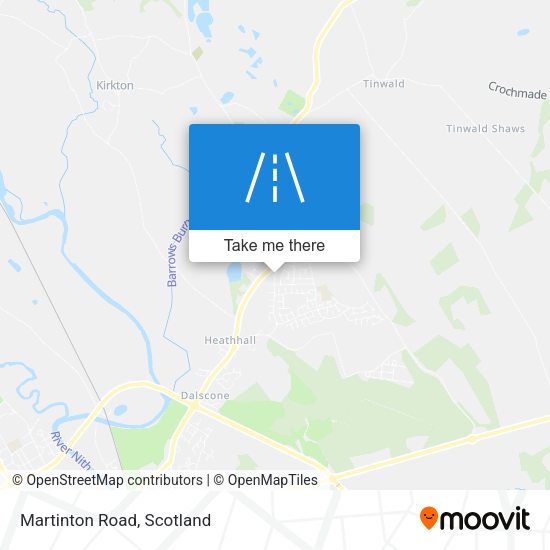 Martinton Road map