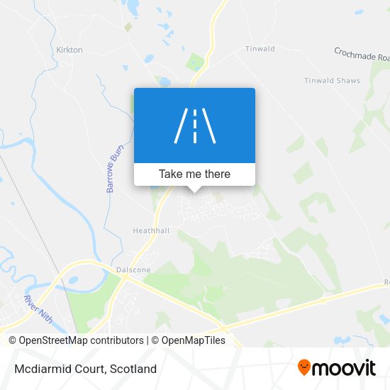 Mcdiarmid Court map
