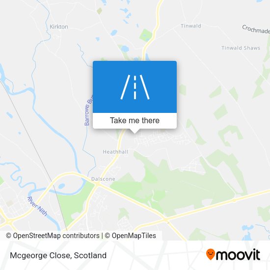 Mcgeorge Close map