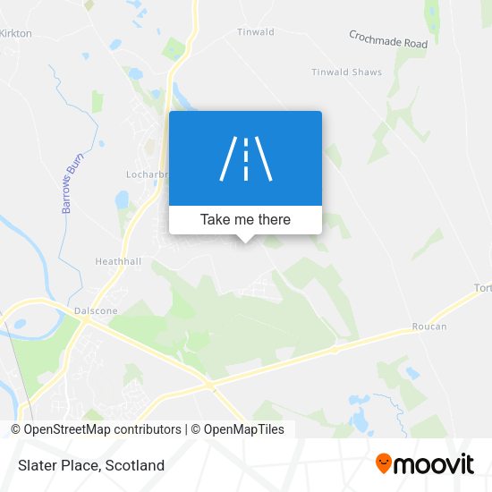 Slater Place map