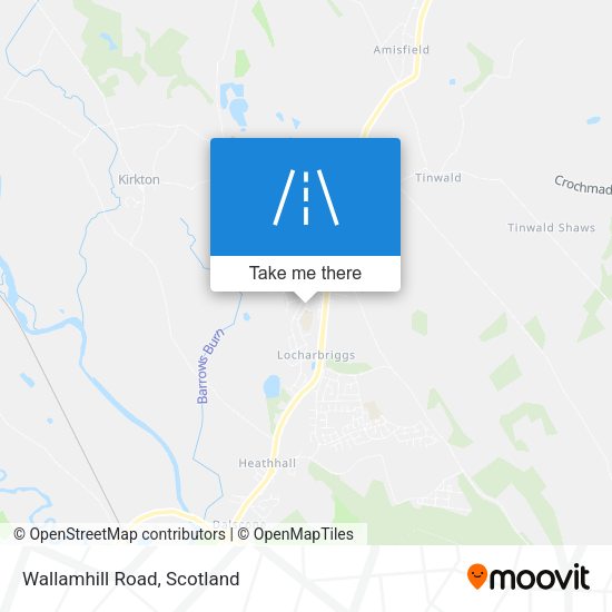 Wallamhill Road map