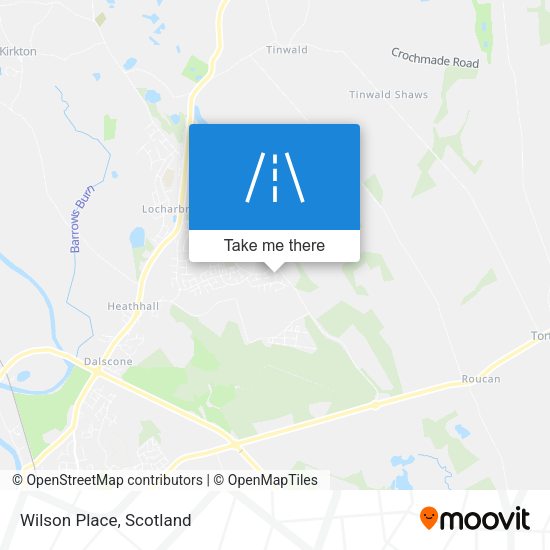 Wilson Place map