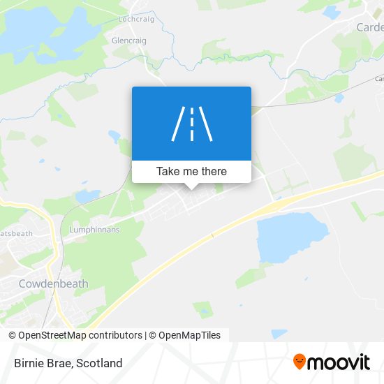 Birnie Brae map