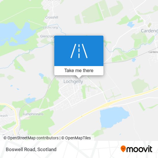 Boswell Road map