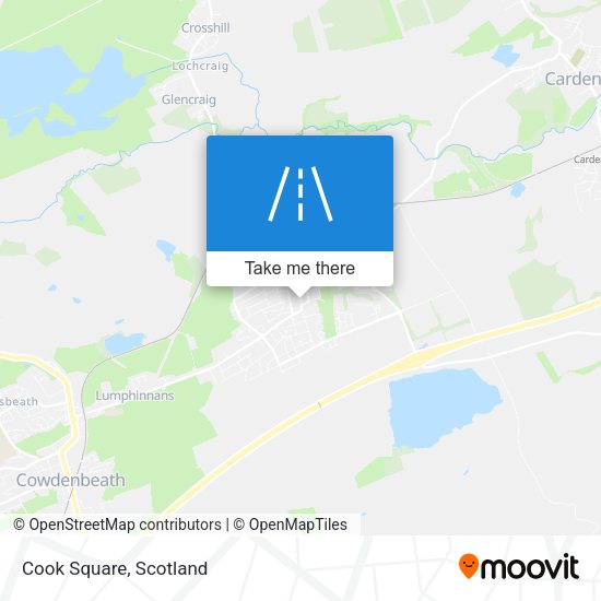 Cook Square map