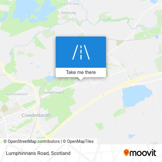 Lumphinnans Road map