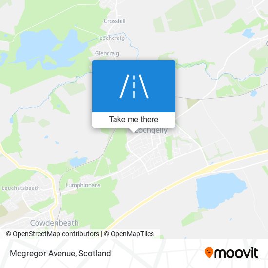 Mcgregor Avenue map