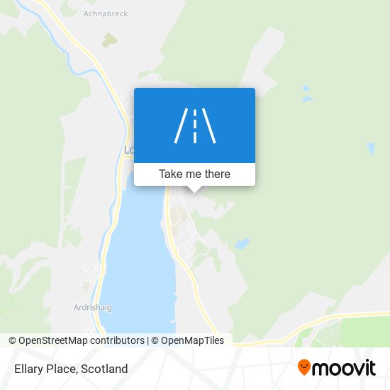 Ellary Place map
