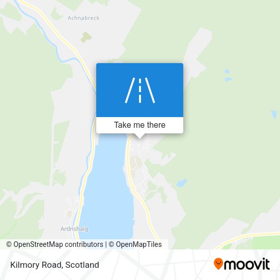 Kilmory Road map