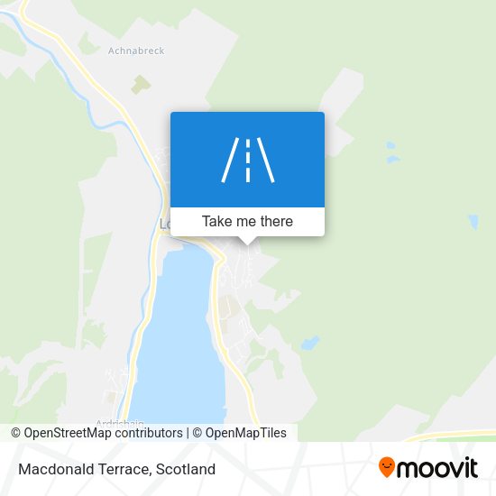 Macdonald Terrace map