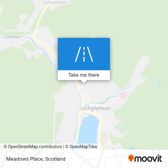 Meadows Place map