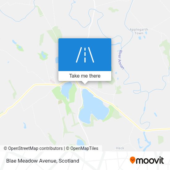 Blae Meadow Avenue map