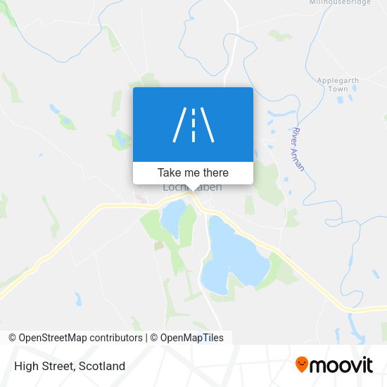 High Street map