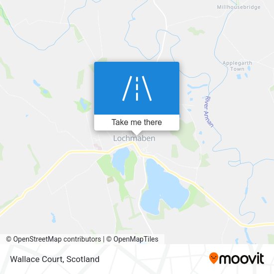 Wallace Court map