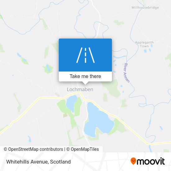 Whitehills Avenue map