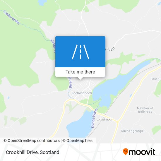 Crookhill Drive map