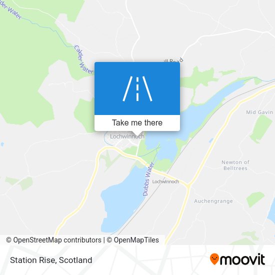 Station Rise map