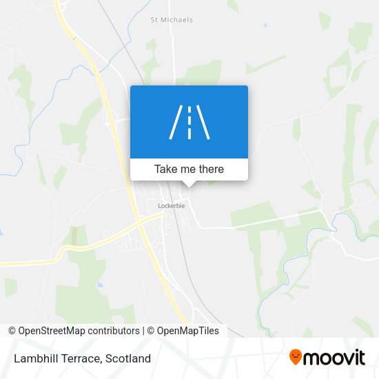 Lambhill Terrace map