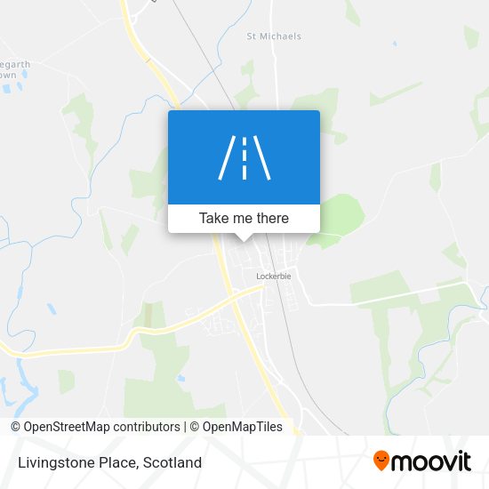 Livingstone Place map