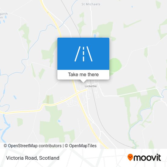 Victoria Road map