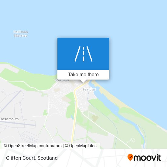 Clifton Court map