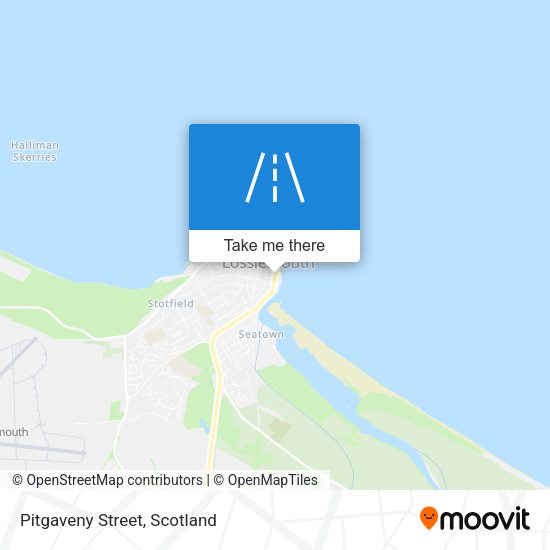 Pitgaveny Street map