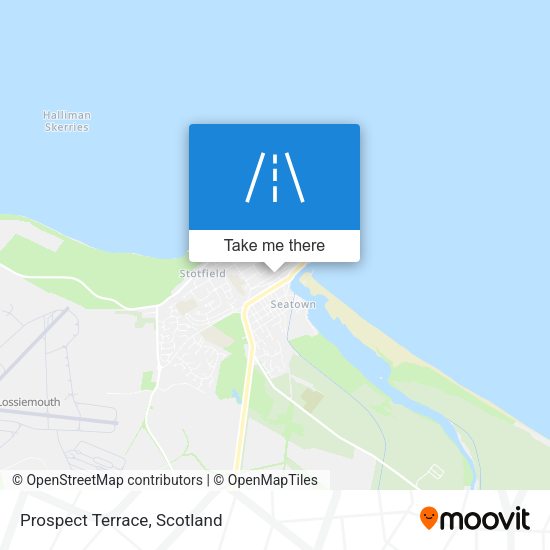 Prospect Terrace map