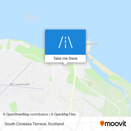 South Covesea Terrace map