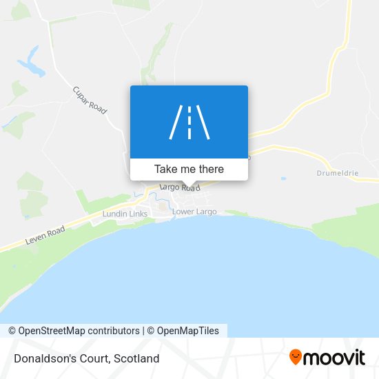 Donaldson's Court map