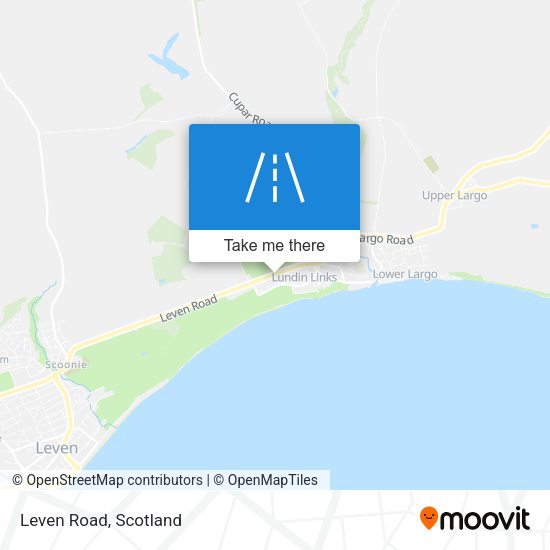 Leven Road map