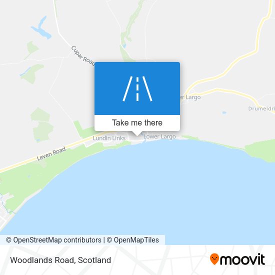 Woodlands Road map