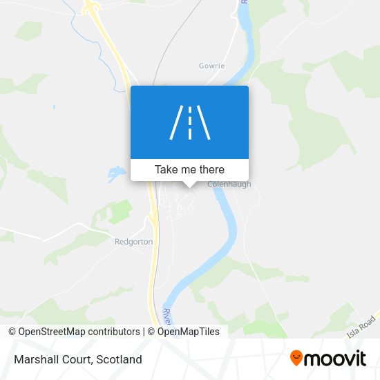 Marshall Court map
