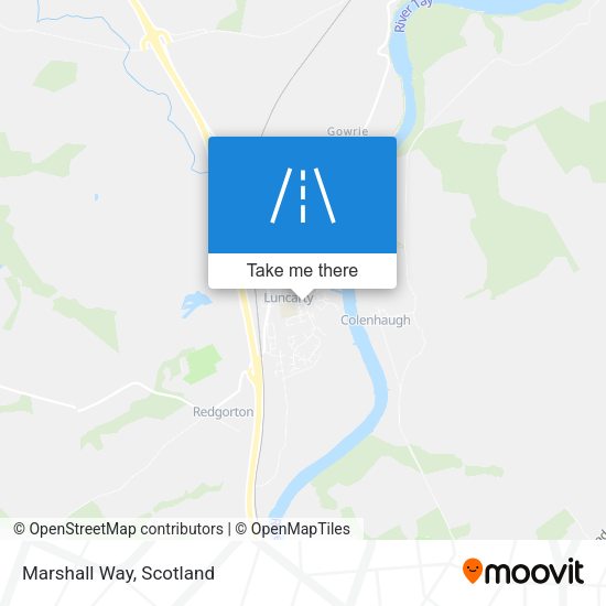 Marshall Way map