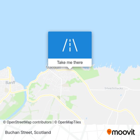 Buchan Street map