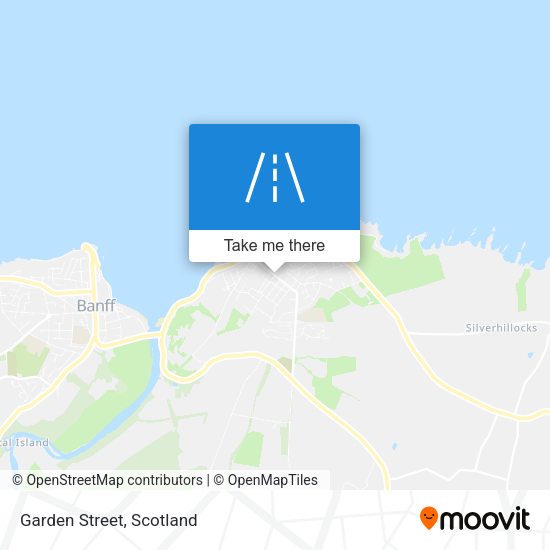 Garden Street map