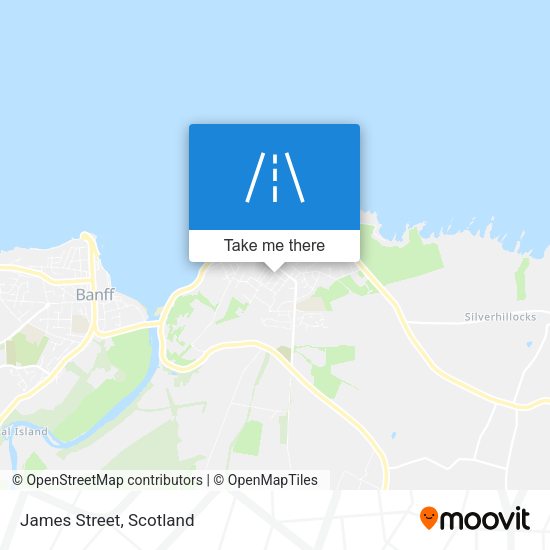 James Street map