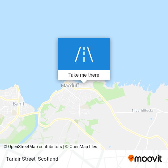 Tarlair Street map