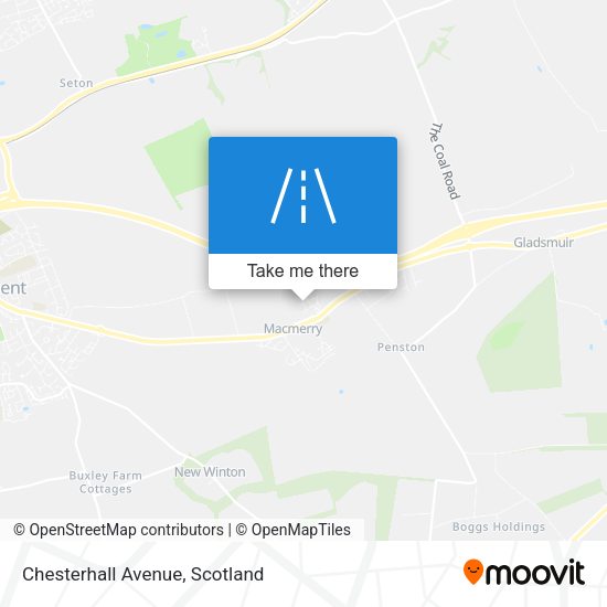 Chesterhall Avenue map