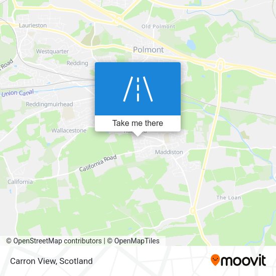 Carron View map